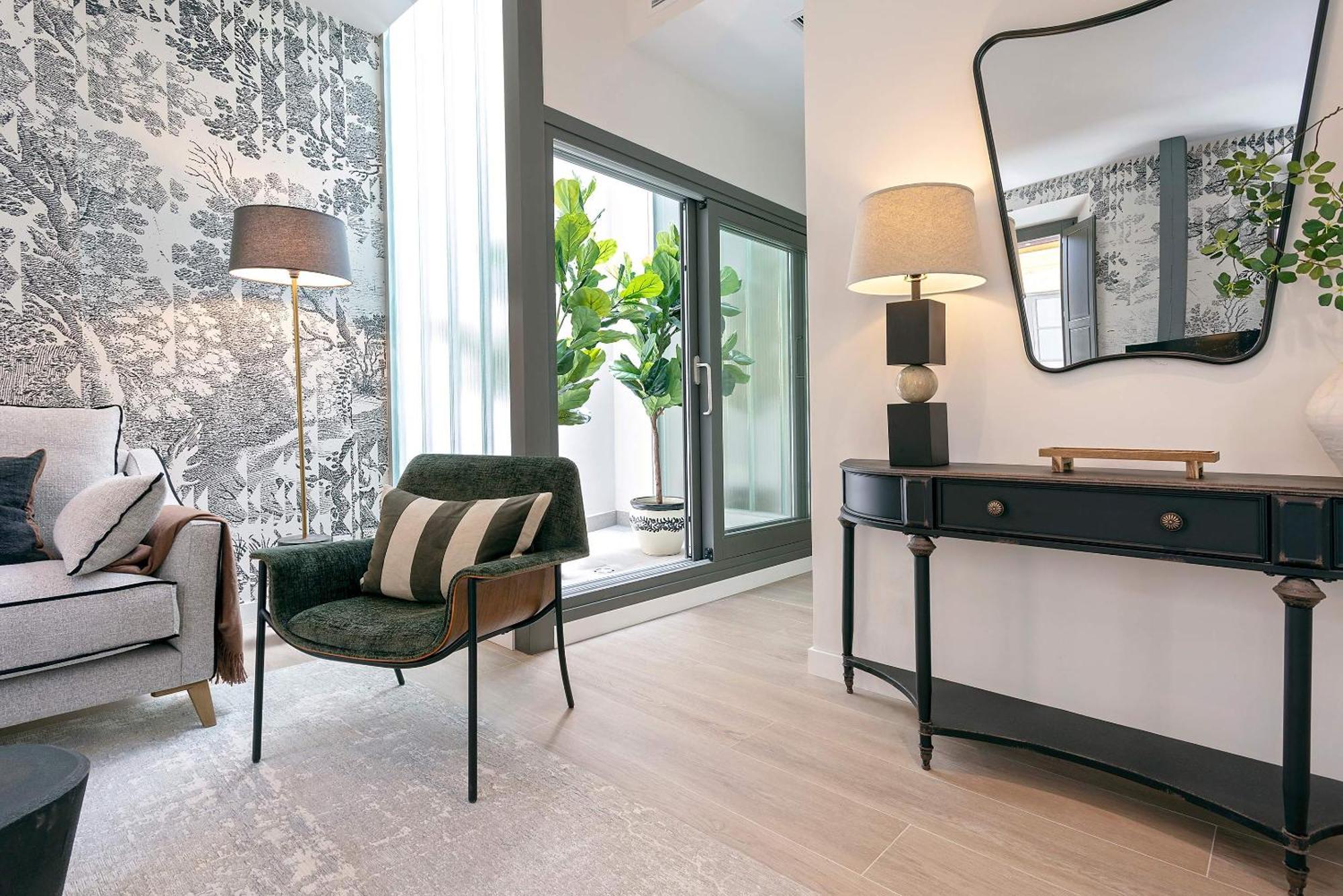 Two-Bedroom Apartment Balcony