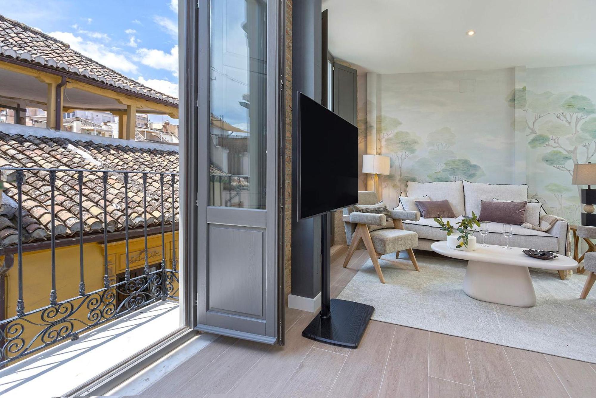 Two-Bedroom Apartment Balcony